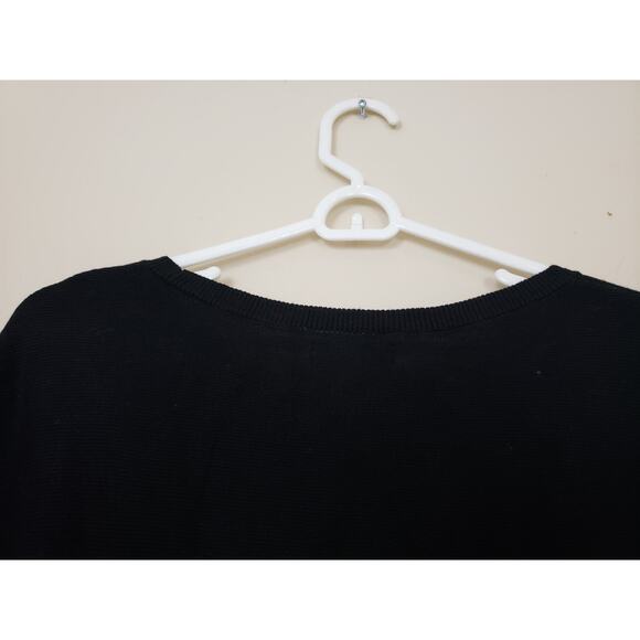 Quince Womens Basic Sweater Size M Lightweight Organic Cotton Cashmere Dolman - Picture 5 of 7